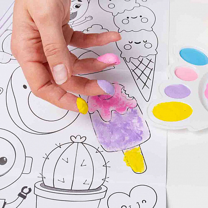Фото TA1407 Набор для детского творчества "Рисуем пальчиками" Большой набор