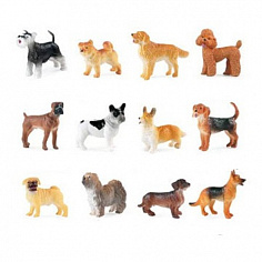 FCJ1447848 Набор животных KZ956-019E Собаки в пак.