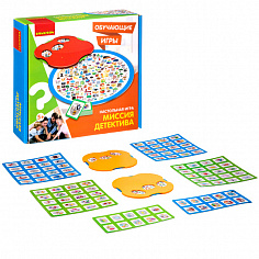 ВВ3161 Обучающие игры Bondibon Настольная игра "МИССИЯ ДЕТЕКТИВА", BOX 22x21x5.5