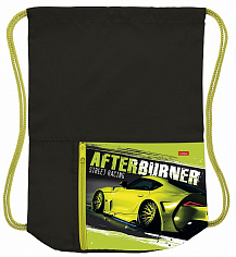 Х-NMn_17075 Мешок для обуви Street Racing 34*41см 2 отделения,с карманом на молнии