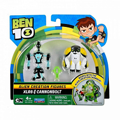 Ben 10 76783 Н-р из 2 разборочных фигурок и ключа (Молния и Ядро)