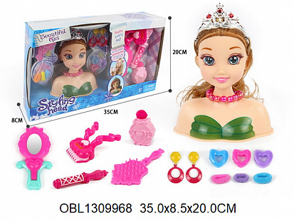 Фото товара B369-38 кукла голова