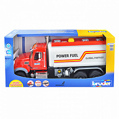 Bruder 02-827 Бензовоз MAСК красная кабина