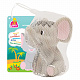 миниатюра LUBBY16626 LUBBY игрушка для купания "Слоник-пищалка" от 12 мес