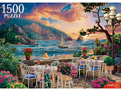 Ф1500-6637 ПАЗЛЫ 1500 элементов. ВЕЧЕР В КРЫМУ (арт. Ф1500-6637)