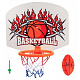 миниатюра S+S 200175829 набор для игры в баскетбол (корзина, щит, мяч, игла, крепеж)