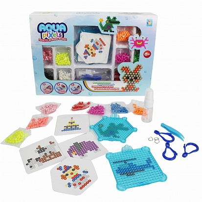Фото товара 1toy Т11390 1toy Мега-набор для творчества Aqua pixels 