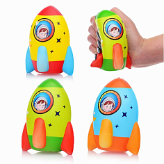 00-2727 Игрушка-Антистресс "Ракета"