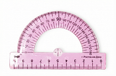 ПЧ-ТП-10 Транспортир пластик (3000) ТП-10 ПЧЕЛКА