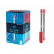 миниатюра 150602 Ручка шариковая SCHNEIDER TOPS 505 M, красная, чернила красные (150602)