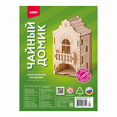 LORI Фн-031 Конструктор из дерева "Чайный домик"