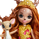миниатюра GYJ-12 Кукла Enchantimals Королева Давиана и Грасси