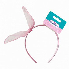 455418 Ободок "Бантик", роз., 16 см.