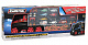 миниатюра 1toy 1416447.00 Игровой набор для детей Teamsterz "Автоперевозчик с 10 премиум машинками" (10210100/