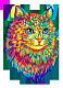 миниатюра MPZCAN22-M Collection ANIMALS. Магический кот. 112 деталей. Размер 19,7 х 27,5. Средний размер детал