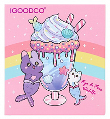 IG35512 Набор детской косметики IGOODCO Сладкие котики, 14в1 (IG35512)