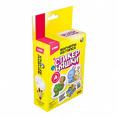 LORI Мо-002 Магниты из гипса Стикерняшки "Нежная дружба"