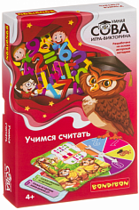 ВВ4006 Игра-викторина Умная Сова "УЧИМСЯ СЧИТАТЬ", BOX 21x3x13
