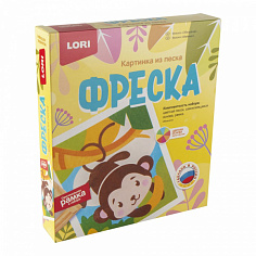 LORI Кп-078 Фреска. Картина из песка "Обезьянка"