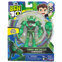 Ben 10 76175 Фигурка 12.5 см, Алмаз "Металлик"