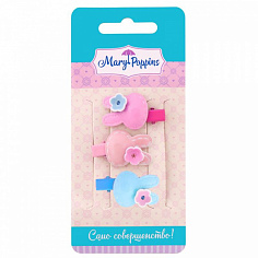 455134 Набор мини зажимов для волос "Зайка",л.