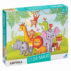 RI2401 Игра детская настольная "24 MAXI Африка"