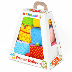 271 Мякиши Игрушка Умные кубики