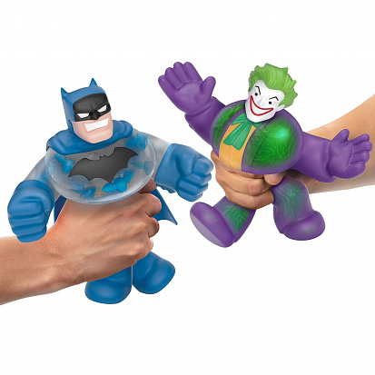 Фото 38685 Гуджитсу Игр набор тянущихся фигурок Бэтмен и Джокер ТМ GooJitZu