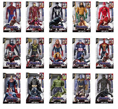 Л8818А Фигурки супергероев. 31 см. Со звуковыми эффектами. 20 видов. (60) фото
