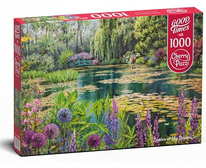 Фото товара CH30486 Пазл 1000 деталей, Сад моей мечты, Cherry Pazzi