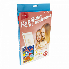 LORI Ркн-008 Картина по номерам для малышей "Весёлый крабик"