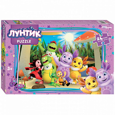 90089 Пазл Макси 24 Лунтик (new 1) 90089 Степ /12/