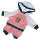 миниатюра OTF-2202S-RU Одежда для кукол 40-42см спортивный костюм единорог КАРАПУЗ в шт.100шт