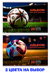 ПП-20-7497 Альбом 20л А4 Profit ФОТО МЯЧА