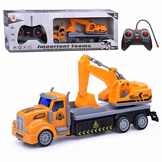 JC-191A Спецтехника "Экскаватор" р/у, 27MHz, в коробке