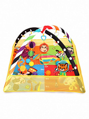 939869 Развивающий коврик Цирк: с ростометром, дугами и подвесными игрушками и шариками в комплекте