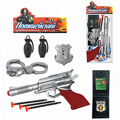 2404696 Набор полицейского YH7800-7A в пак.