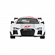 миниатюра 1251310JB ТМ "Автопанорама" Машинка металл.,1:32 Audi R8 GT, белый, инерция, свет, звук, откр. двери