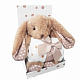 миниатюра 0127/02 Набор Плед + игрушка "Bunny" (шоколад).