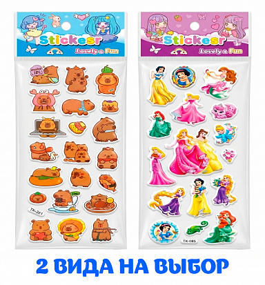 Наклейки в ассорт. мал. фото
