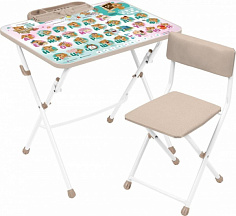 КУ1/3М Набор мебели с забавными медвежатами (бежевый)