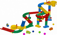 ПОЛЕ38265 Горка для шариков, набор №2 (в пакете)
