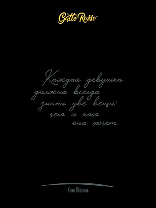 Фото товара Gatto Rosso. Блокнот в линию Женщины о женщинах. Коко Шанель