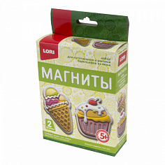 LORI Пз/Г-015 Магниты из гипса "Вкусные сладости"