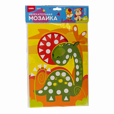LORI Км-014 Увлекательная мозаика (набор большой) "Весёлый динозавр"