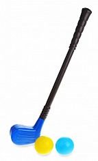 5 012 Набор для гольфа (3 предмета) (Разм. из.: Длина клюшки 54,5 см, диаметр шара 7 см)