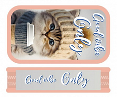 ПЧ-ПО-901КВШ Пенал двухсекц.SOFT тканевый торец 190/105 ПО-901 КОТЕНОК В ШАПКЕ 2024