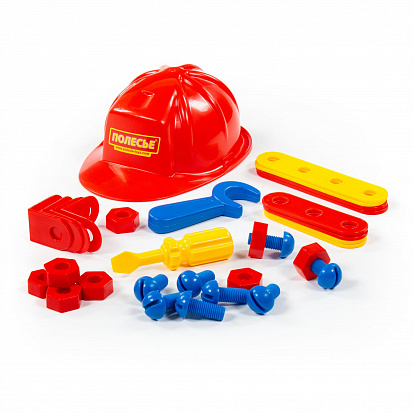 Фото товара ПОЛЕ44686 Набор "Механик 2" (31 элемент) (в сеточке)