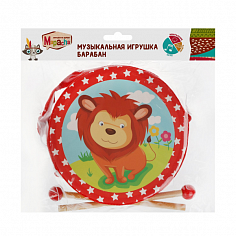 76812 Барабан с палочками, 15 см