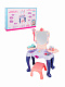 миниатюра IT107476 Трюмо "Girl's Club" на бат., свет. и звук. эффекты, волшебная палочка меняет цвет зеркала, 